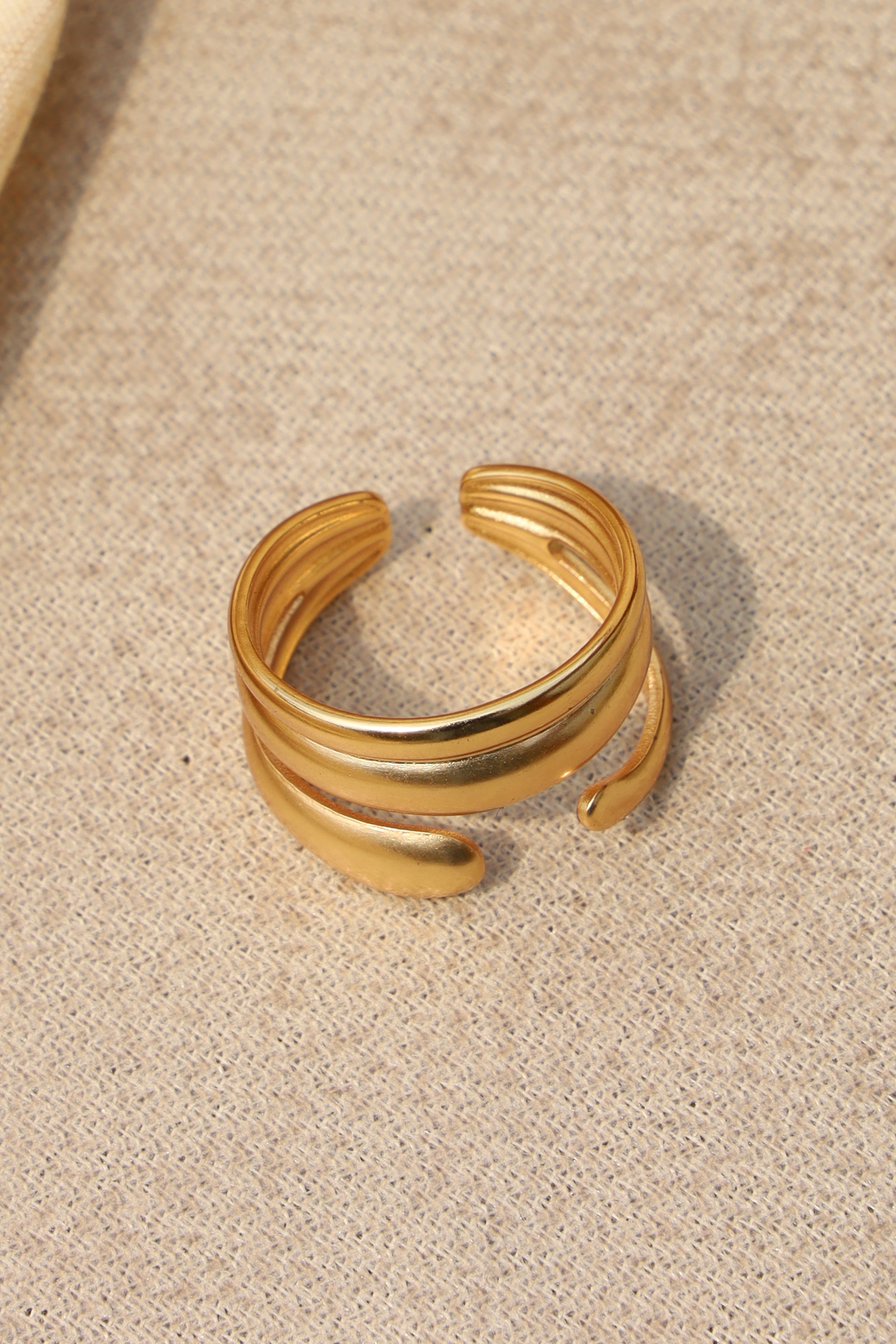 Trinity Coil Ring