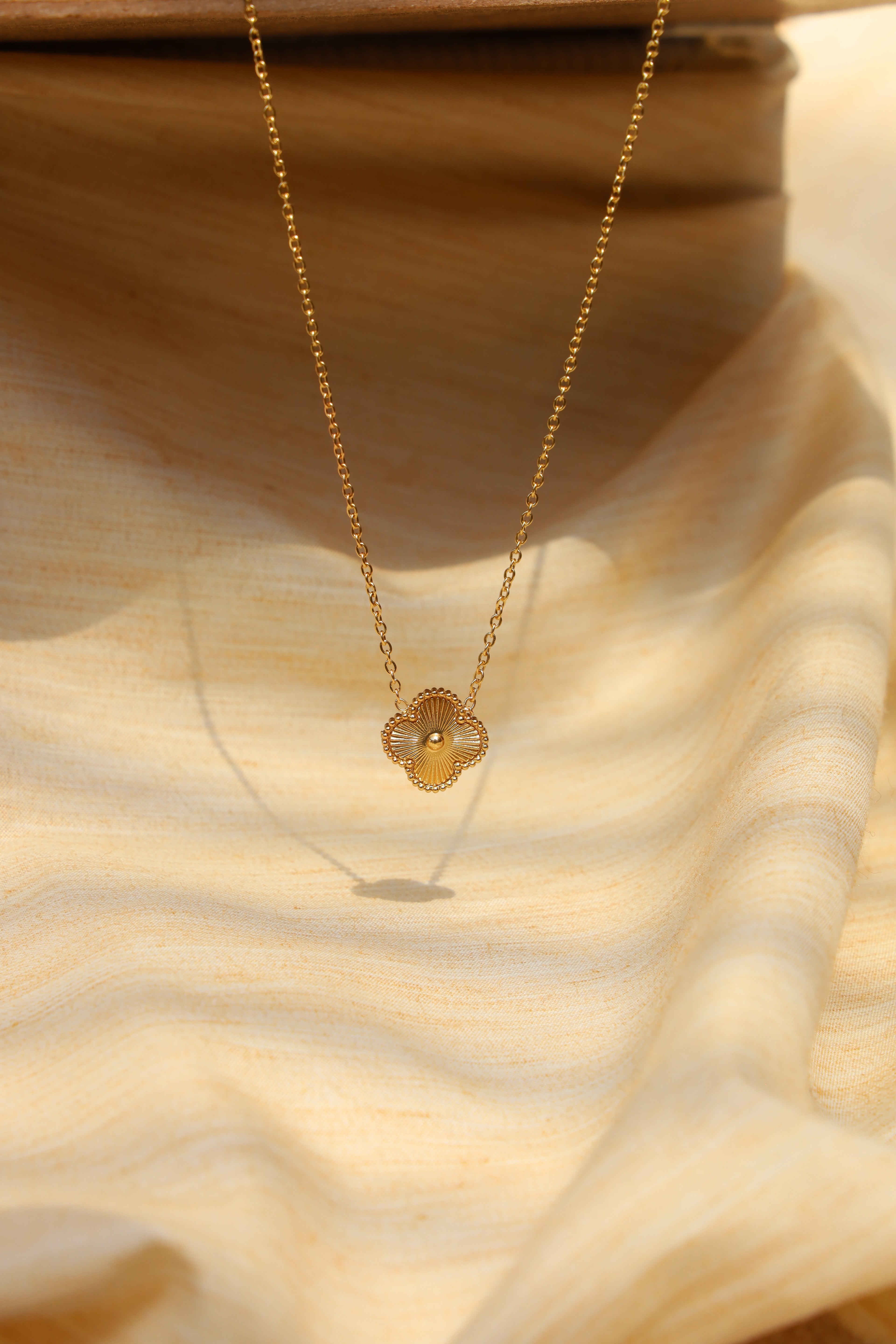 Clover Charm Necklace