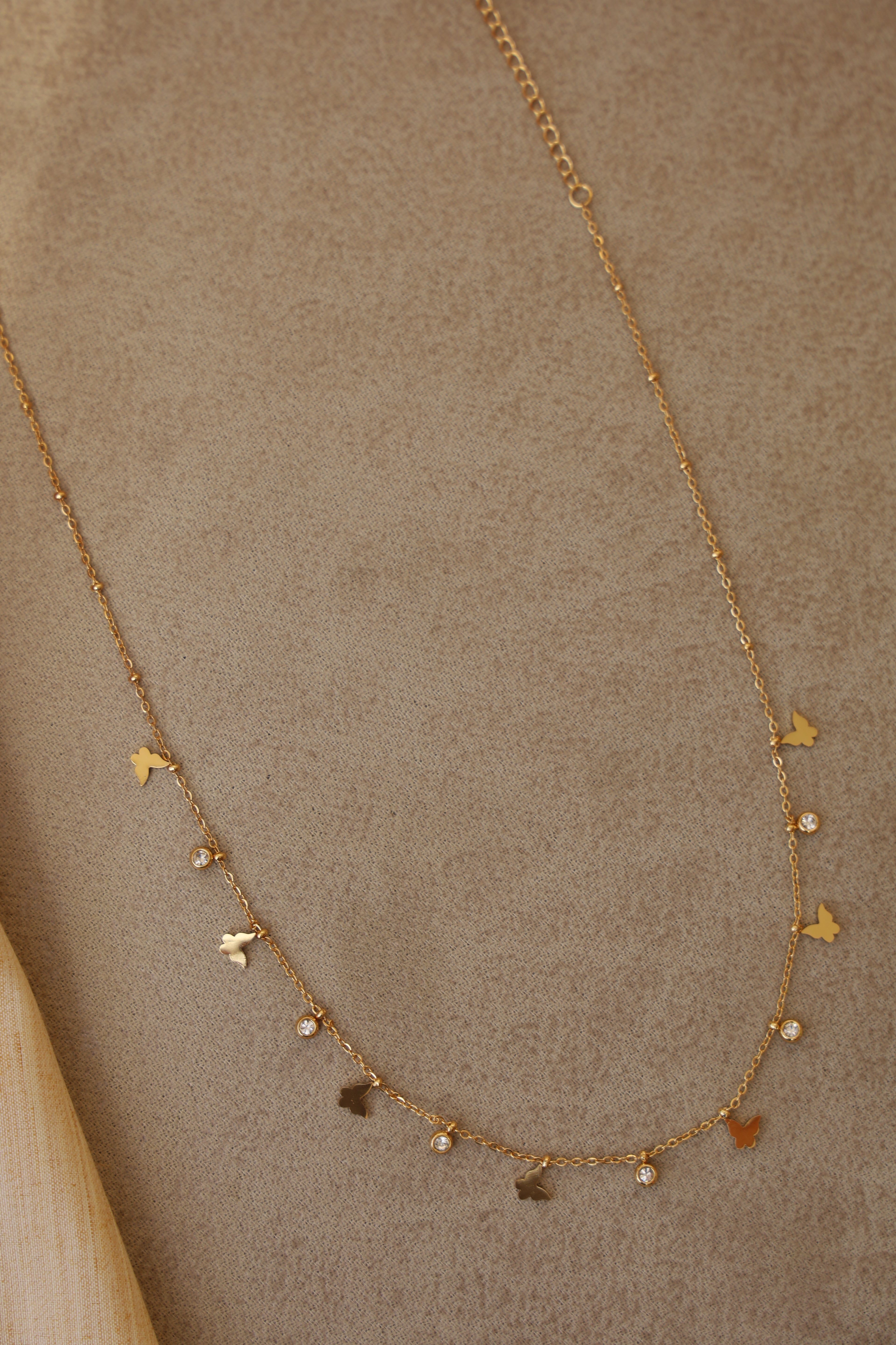 Butterfly Charms Necklace