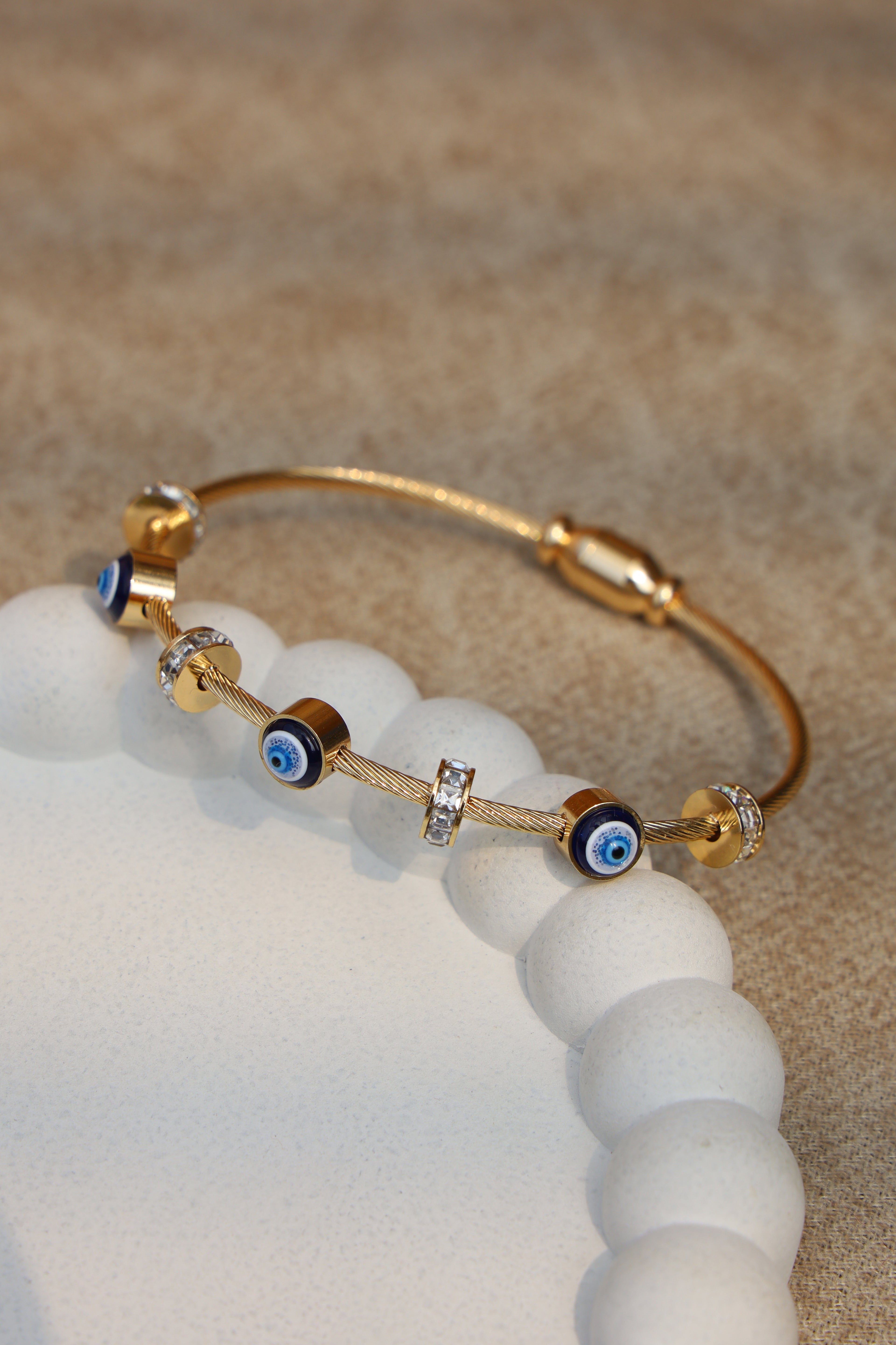 The Evil Eye Charm Bracelet