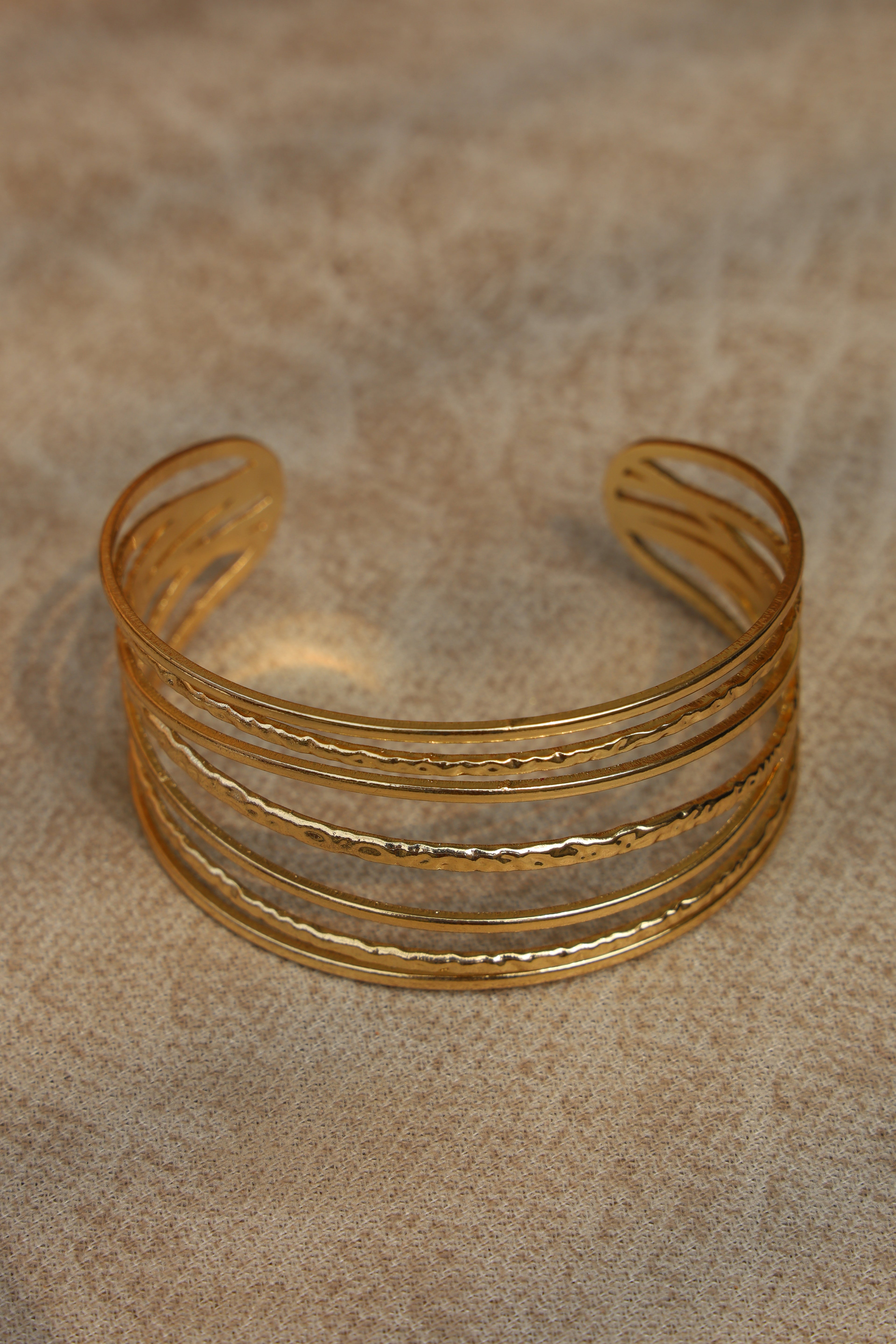 Multi-Strand Cuff Bracelet