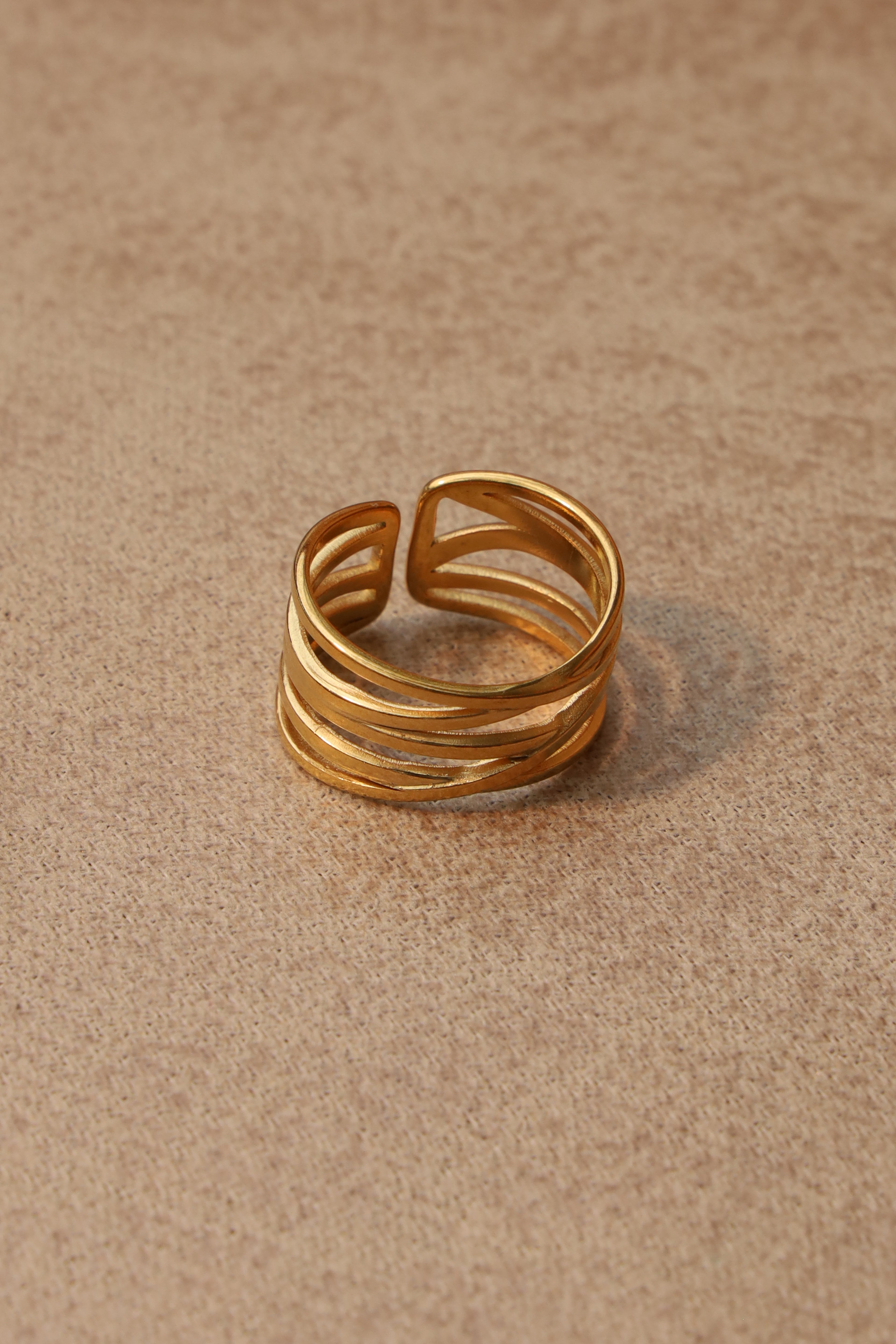 Interlace Stack Ring