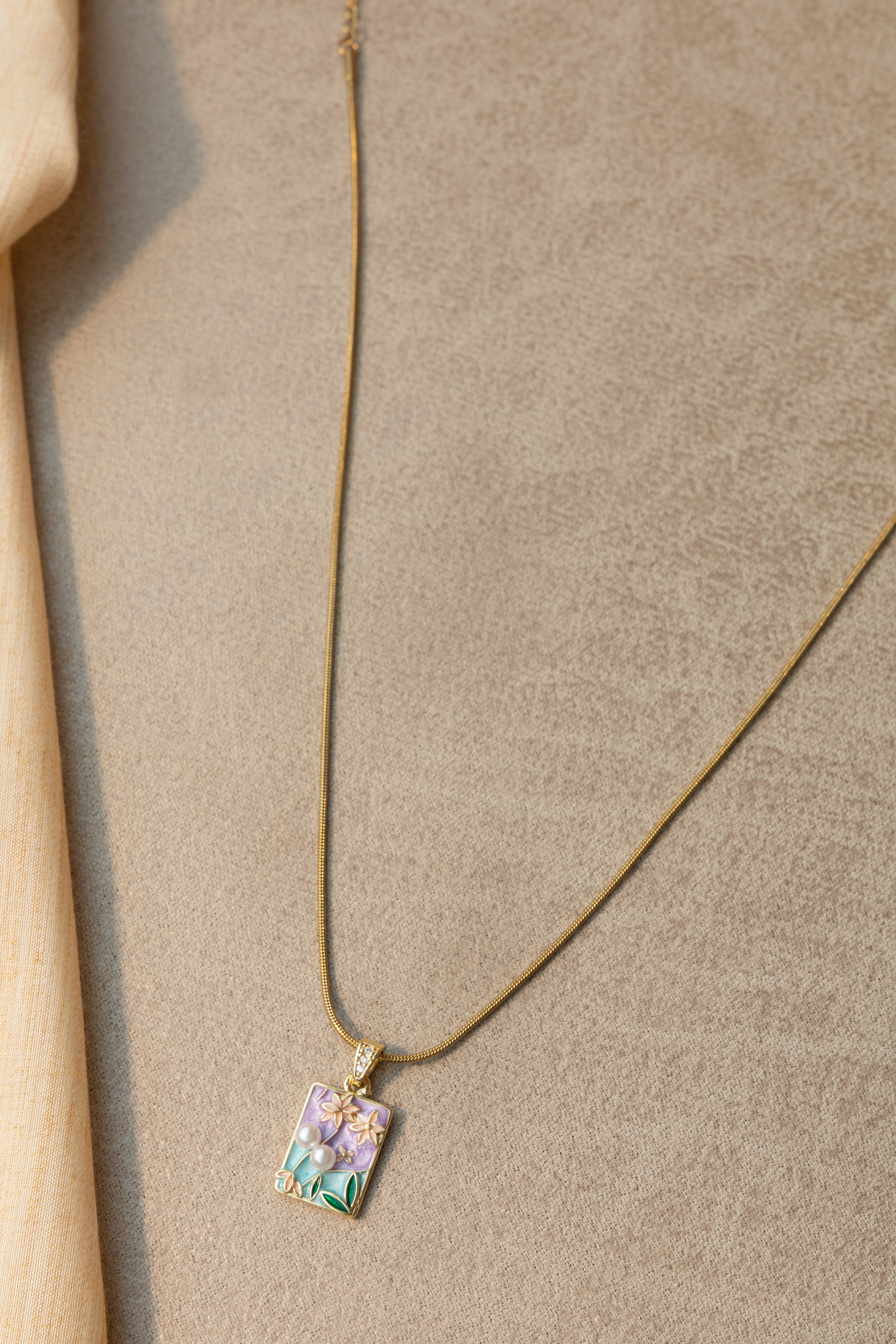 Miniature Garden Necklace