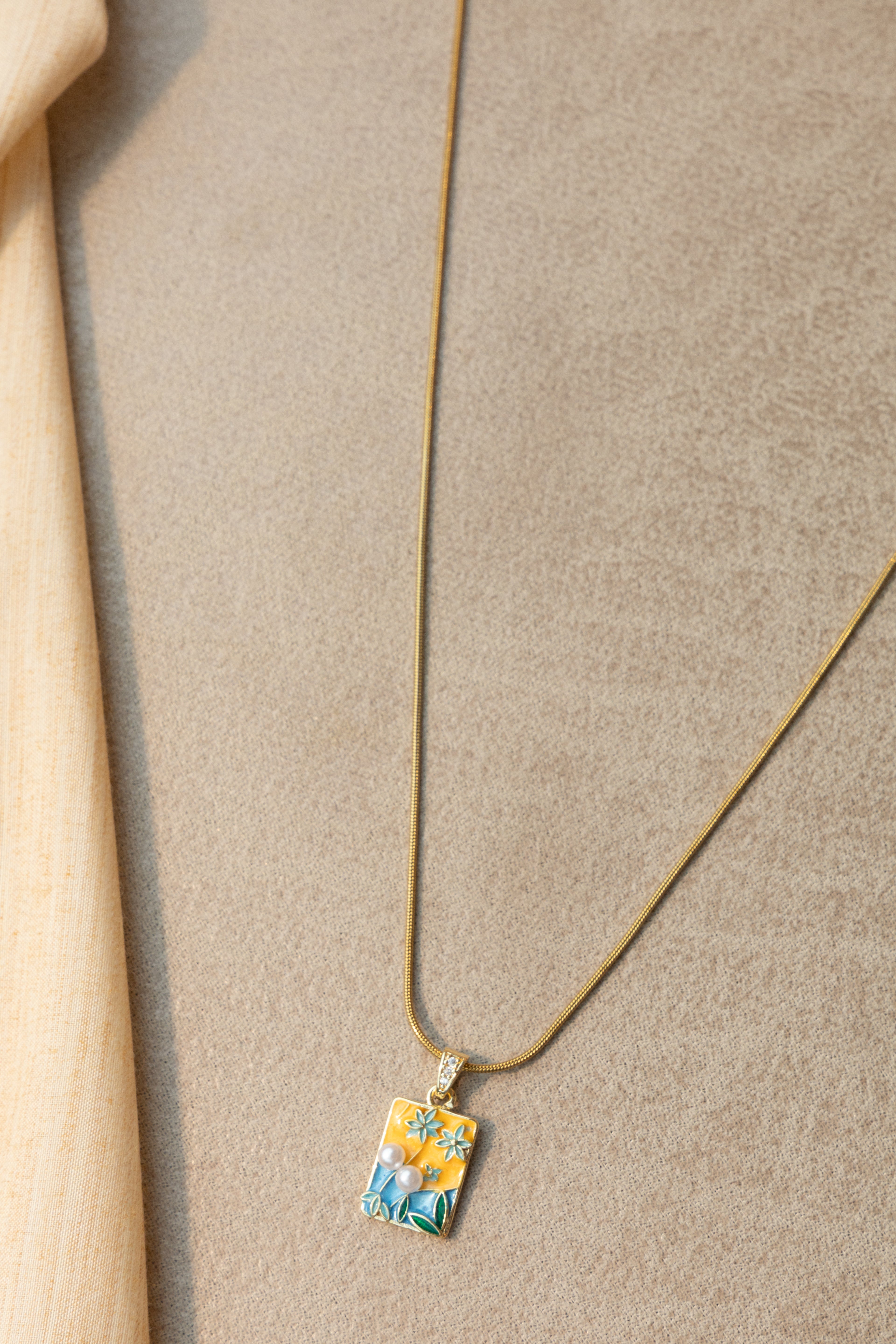 Miniature Garden Necklace