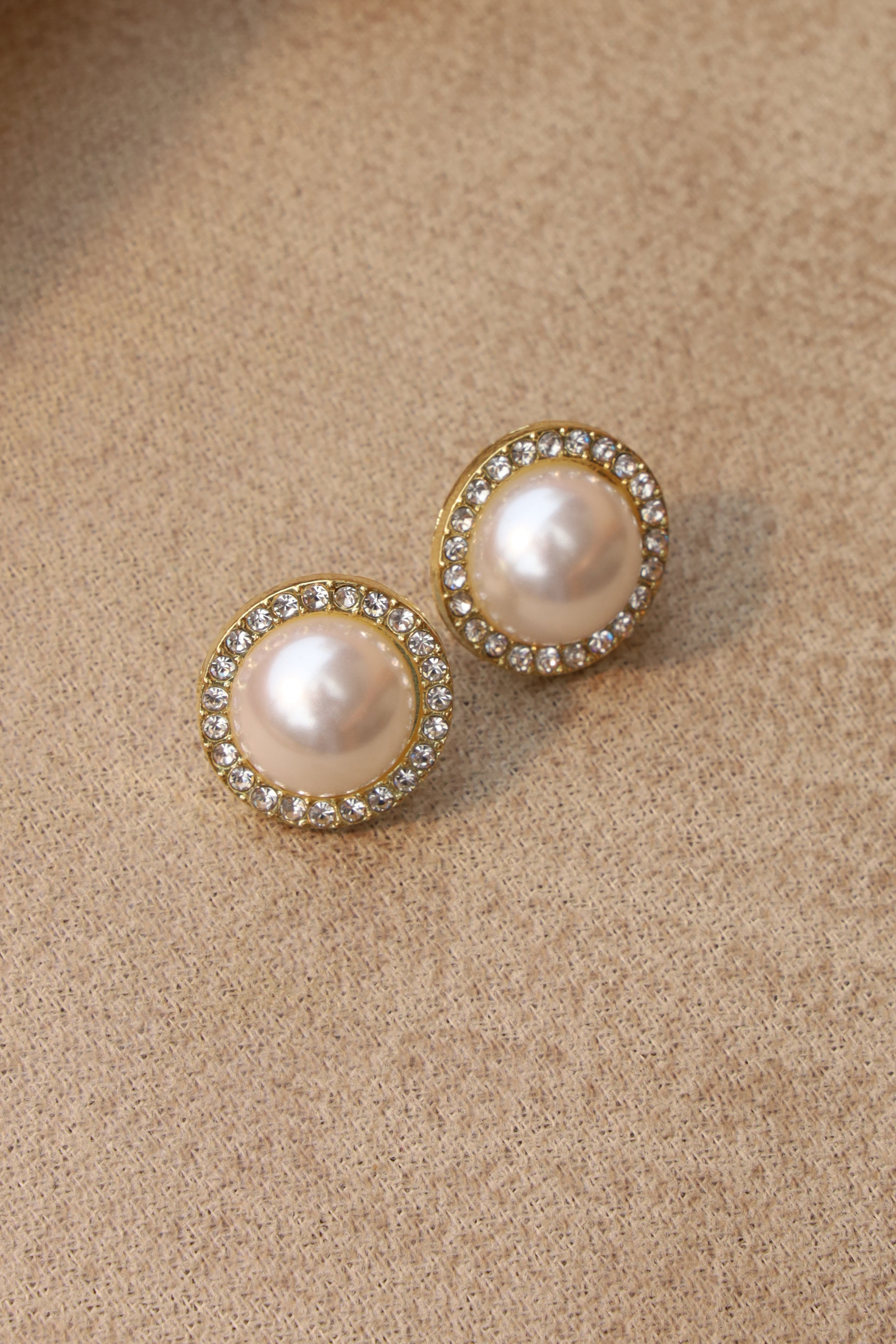 Glimmering Solstice Pearl Studs